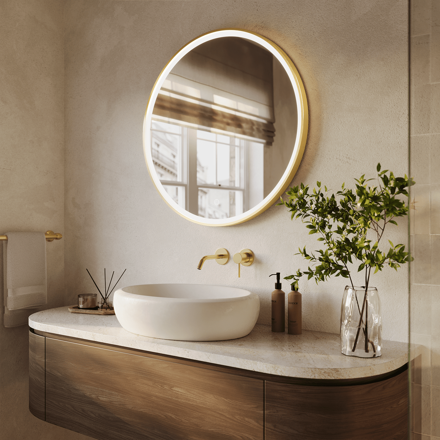 PARIS - 80 cm (Goud) - lomazoo.com