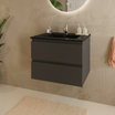 MARENZA Nero opaco - Lavabo nero - 60cm