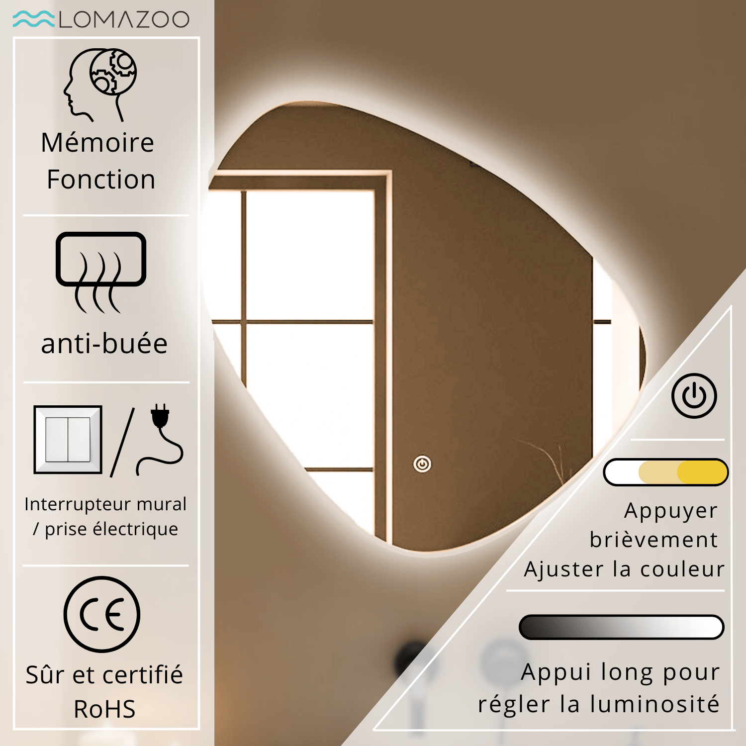 GENEVA - 60 x 60 cm - lomazoo.com