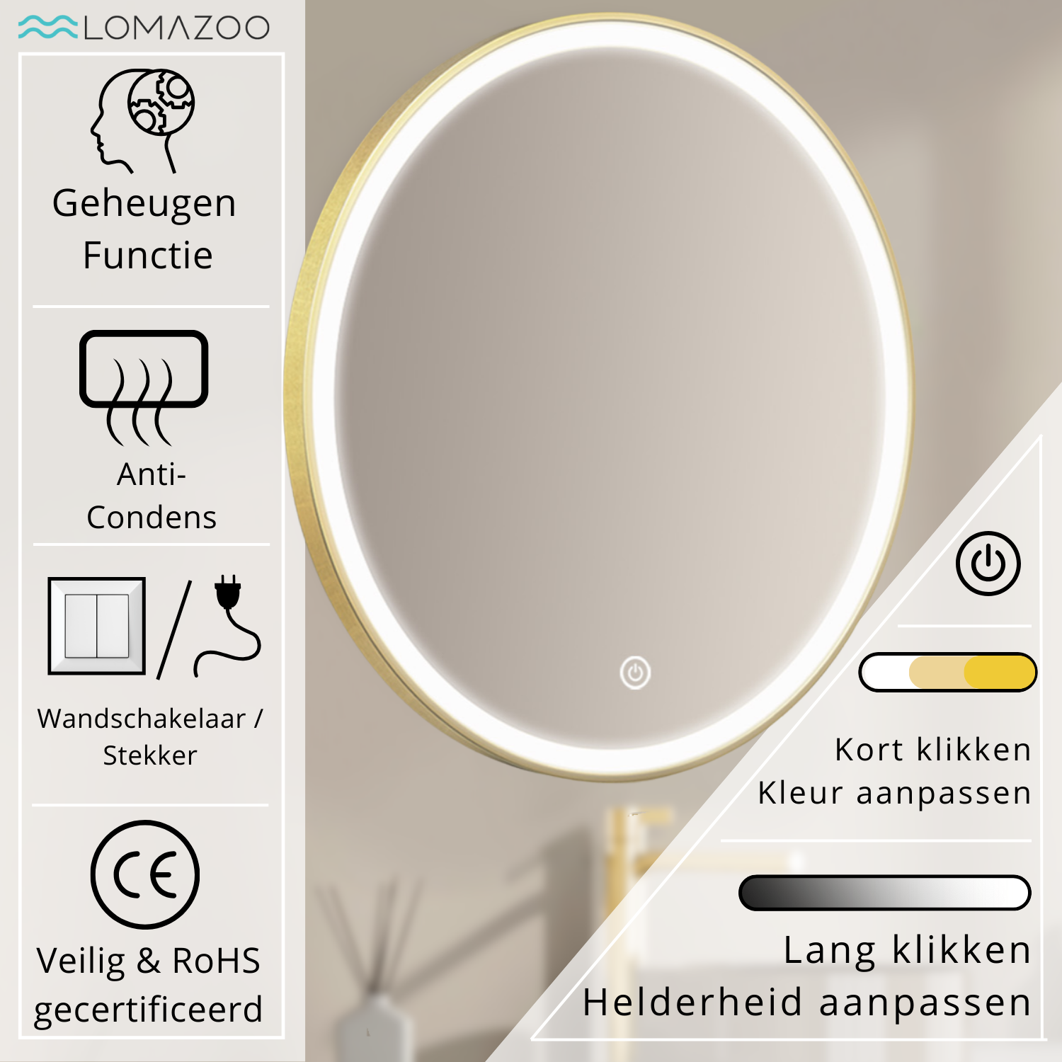 PARIS - 80 cm (Goud)