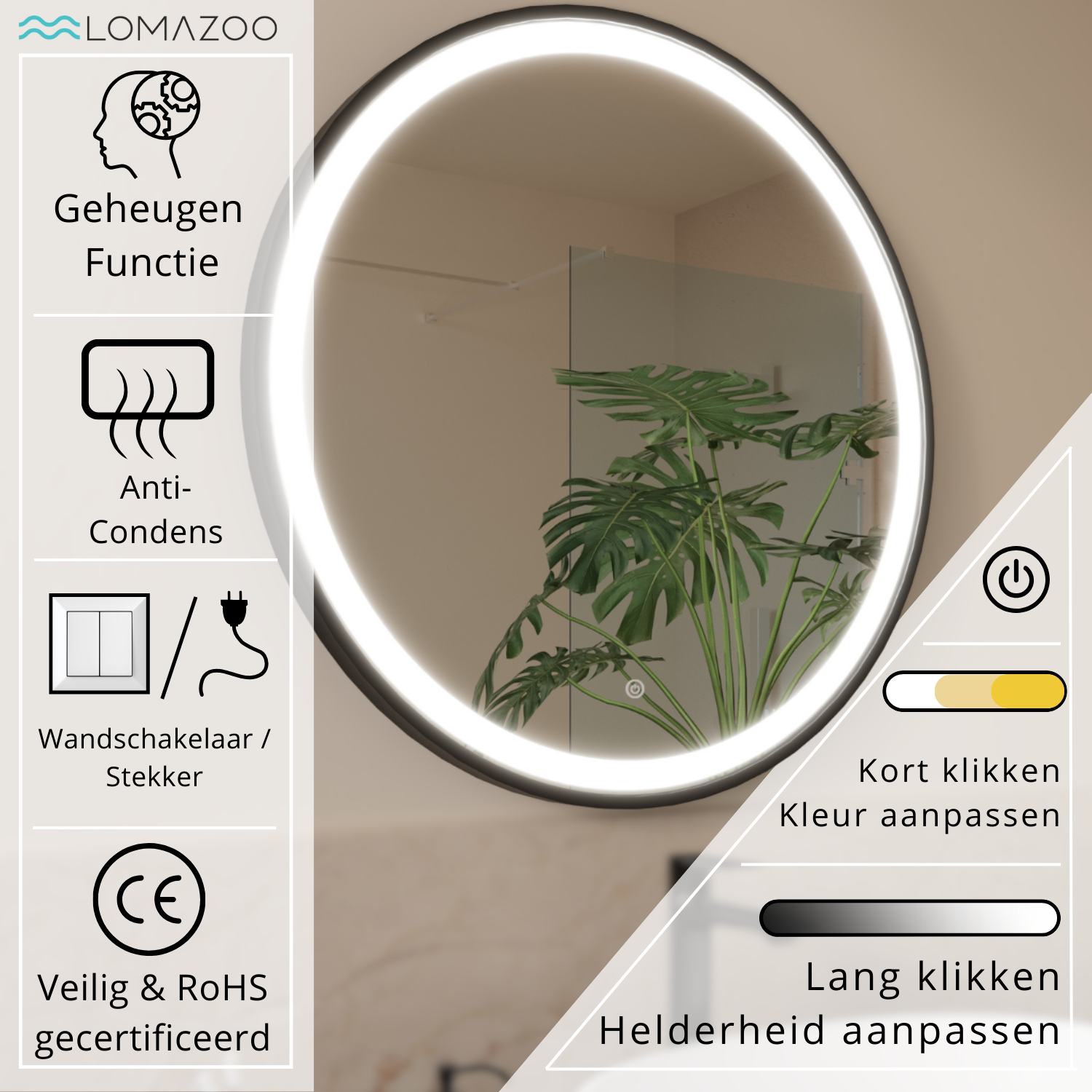 MILANO - 60 cm (zwart)