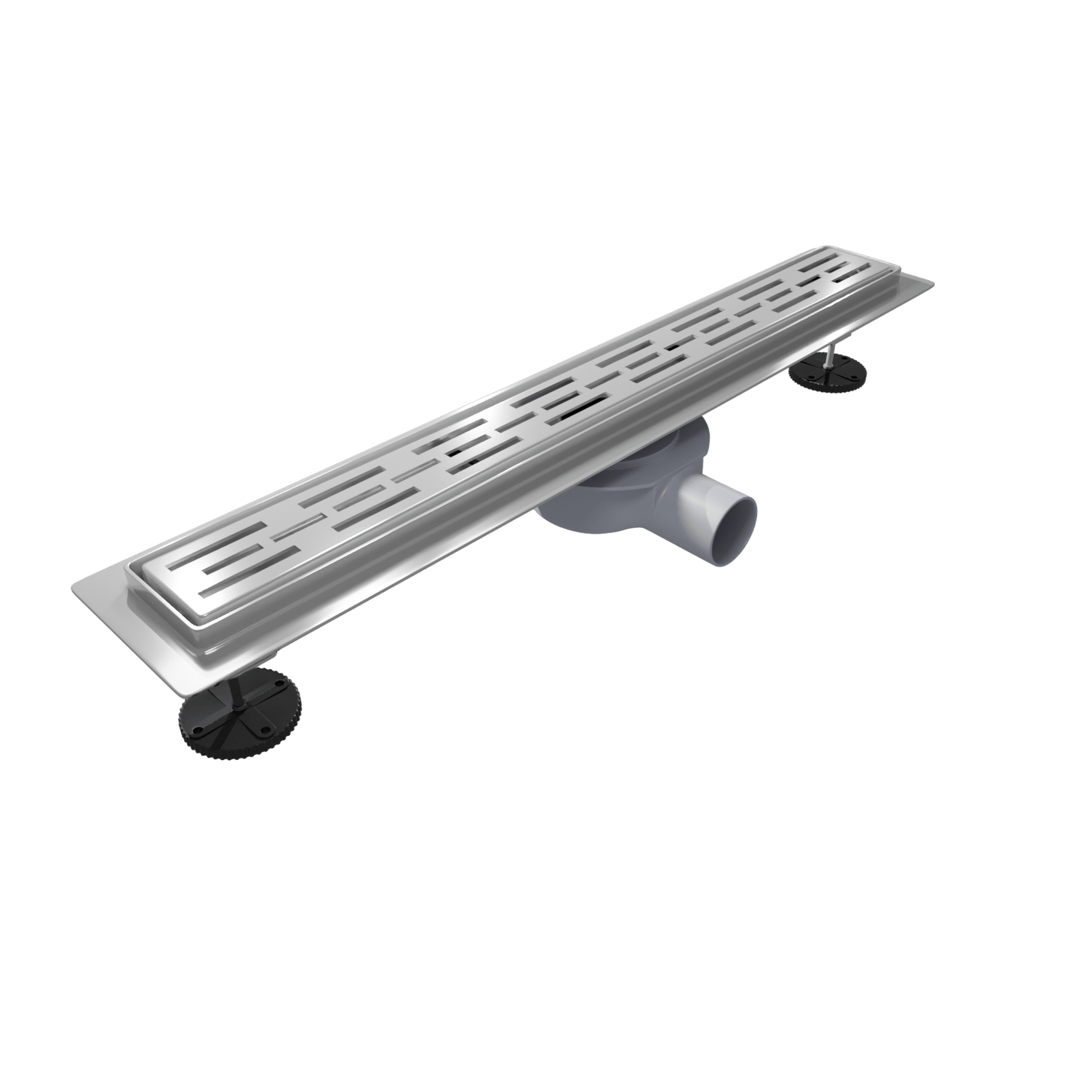 Douchegoot Cayma 60 cm - Geborsteld RVS - lomazoo.com