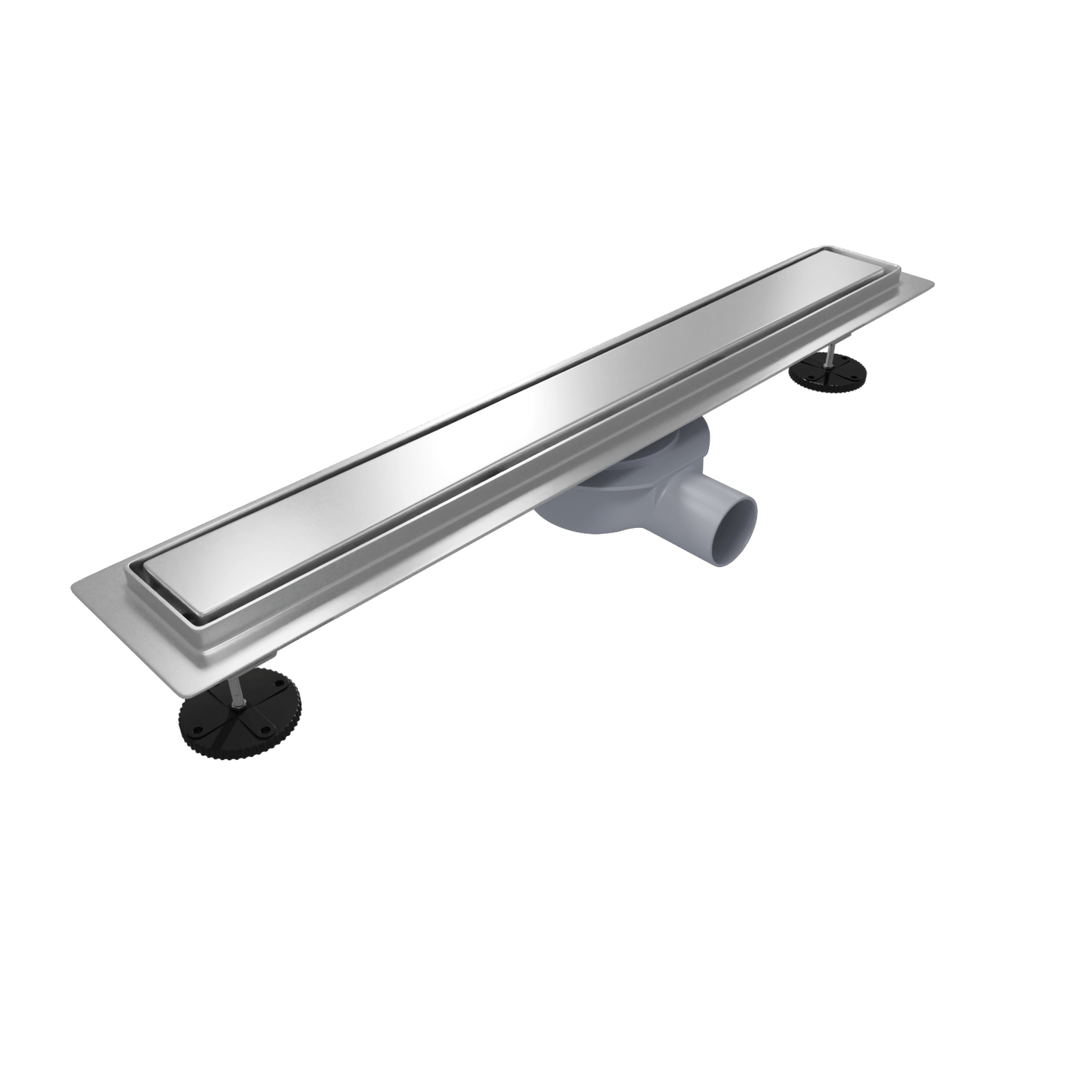 Douchegoot Nilo 80 cm - Geborsteld RVS - lomazoo.com
