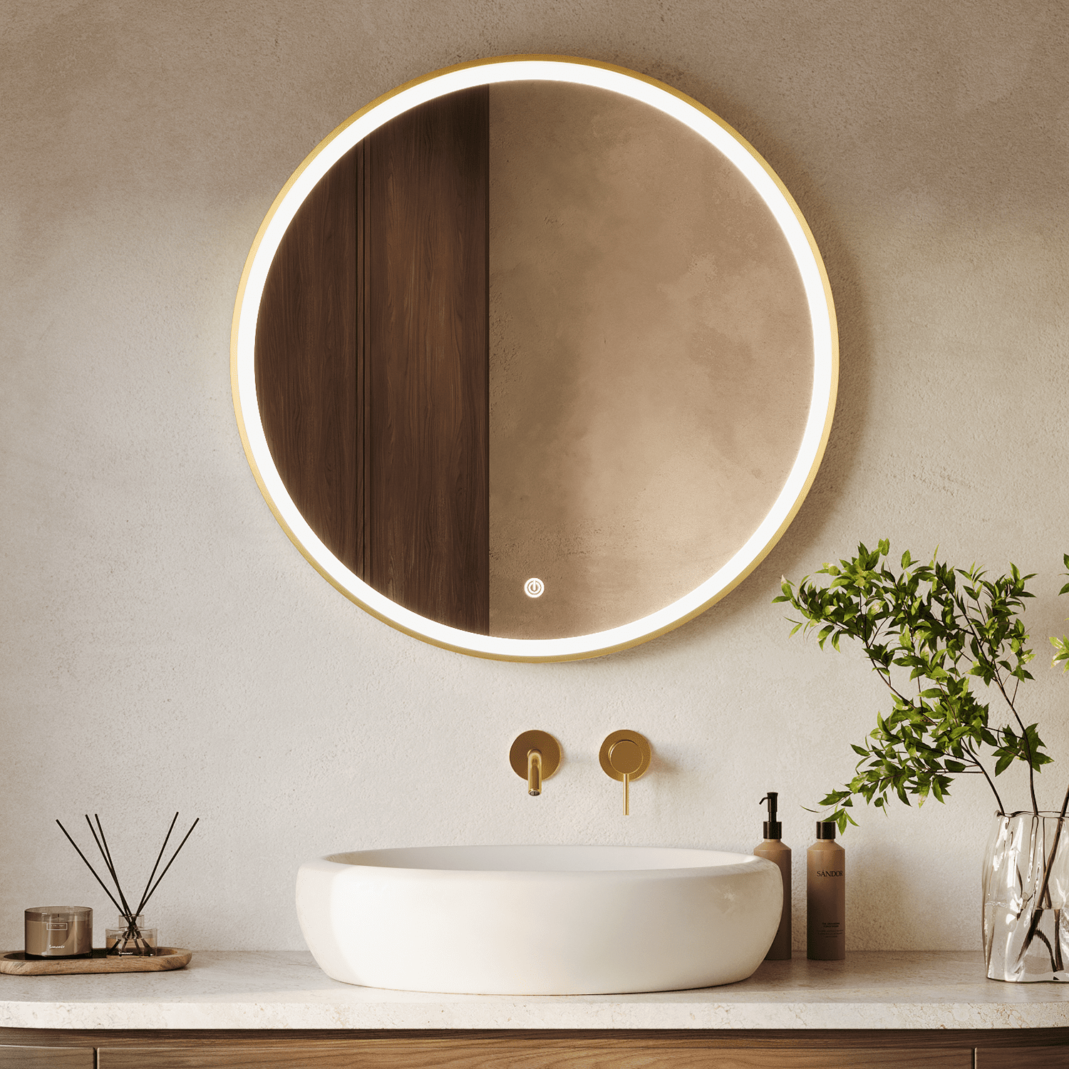 PARIS - 80 cm (Goud) - lomazoo.com